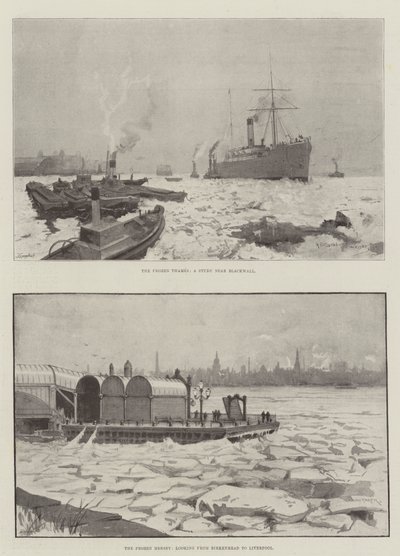 Frozen Rivers by Henry Charles Seppings Wright